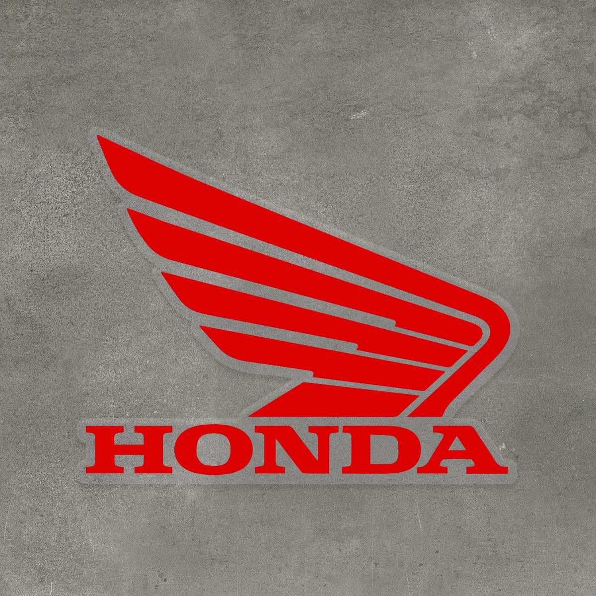 HONDA MOTORCYCLES Logo Facing Right Sticker