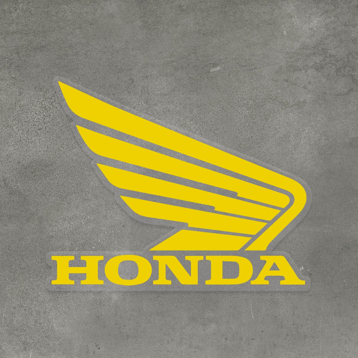 HONDA MOTORCYCLES Logo Facing Right Sticker