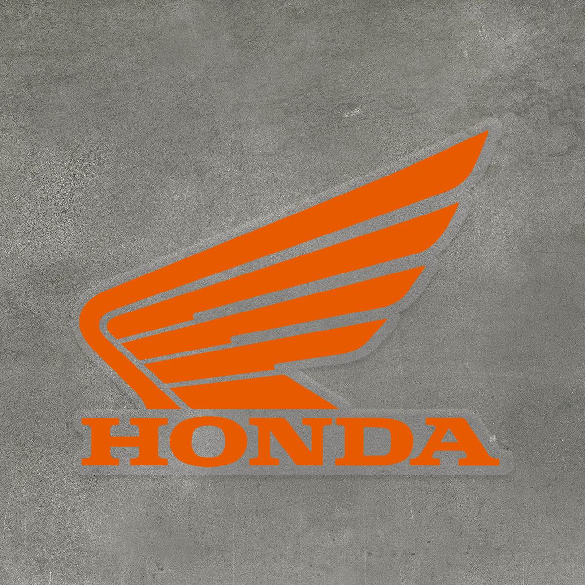 HONDA MOTORCYCLES Logo Facing Left Sticker