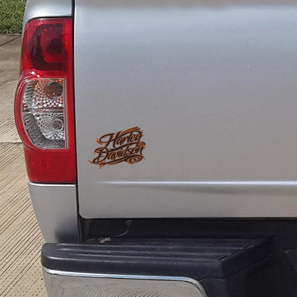 Harley Davidson Clear Sticker