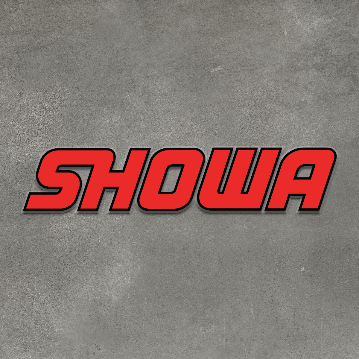SHOWA Clear Sticker