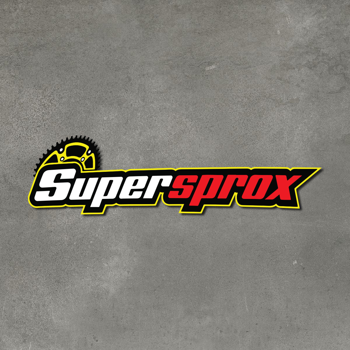 Supersprox gear Sticker