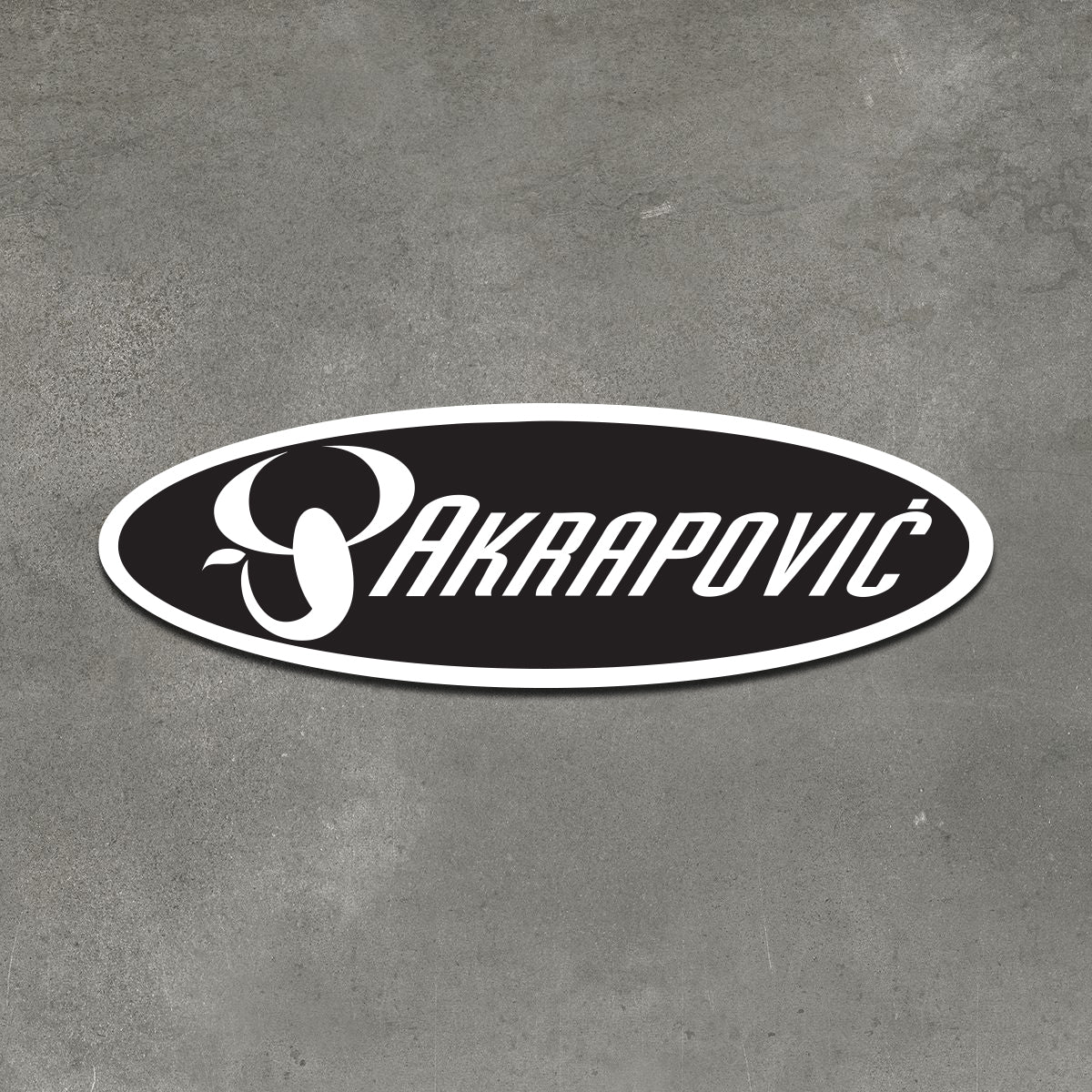 Akrapovic Sticker