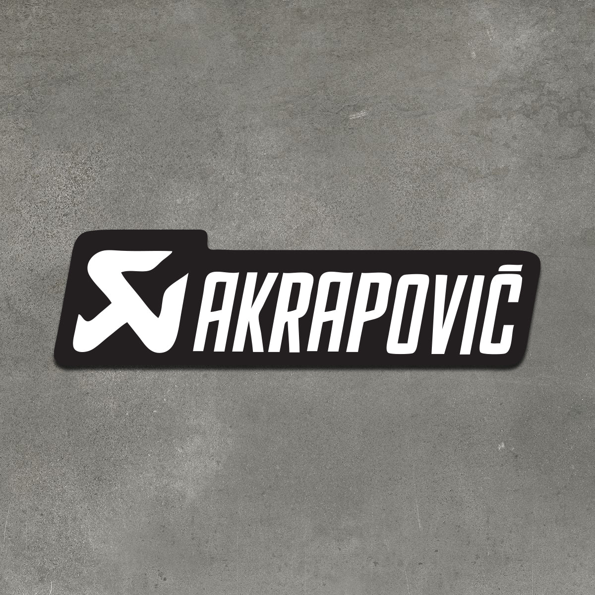 Akrapovic Sticker