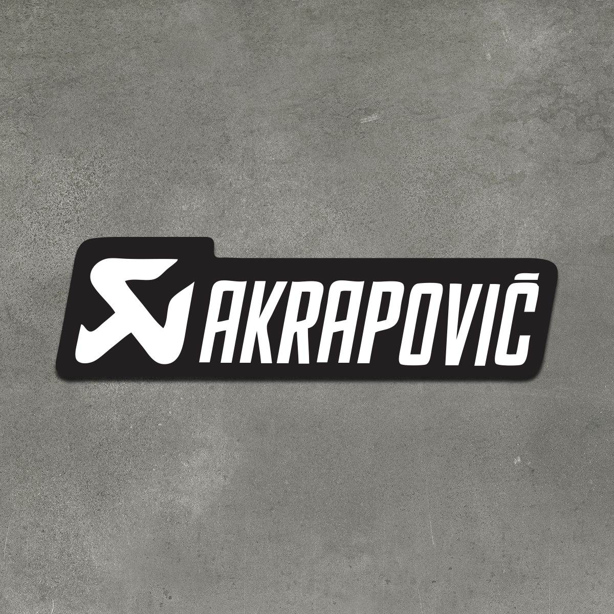 Akrapovic Sticker