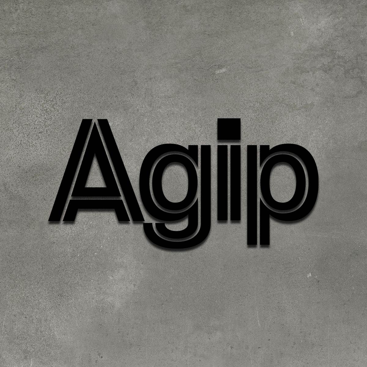 Agip Sticker