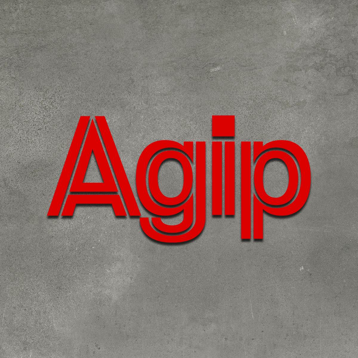 Agip Sticker