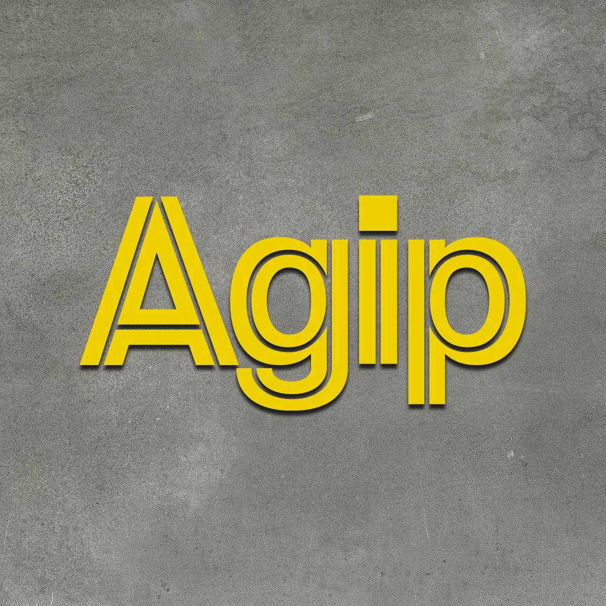 Agip Sticker