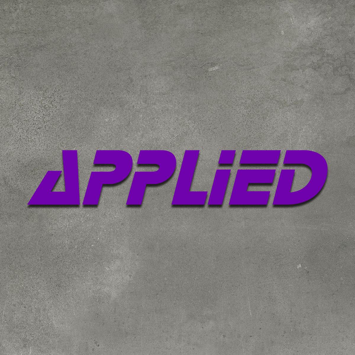 Applied Sticker