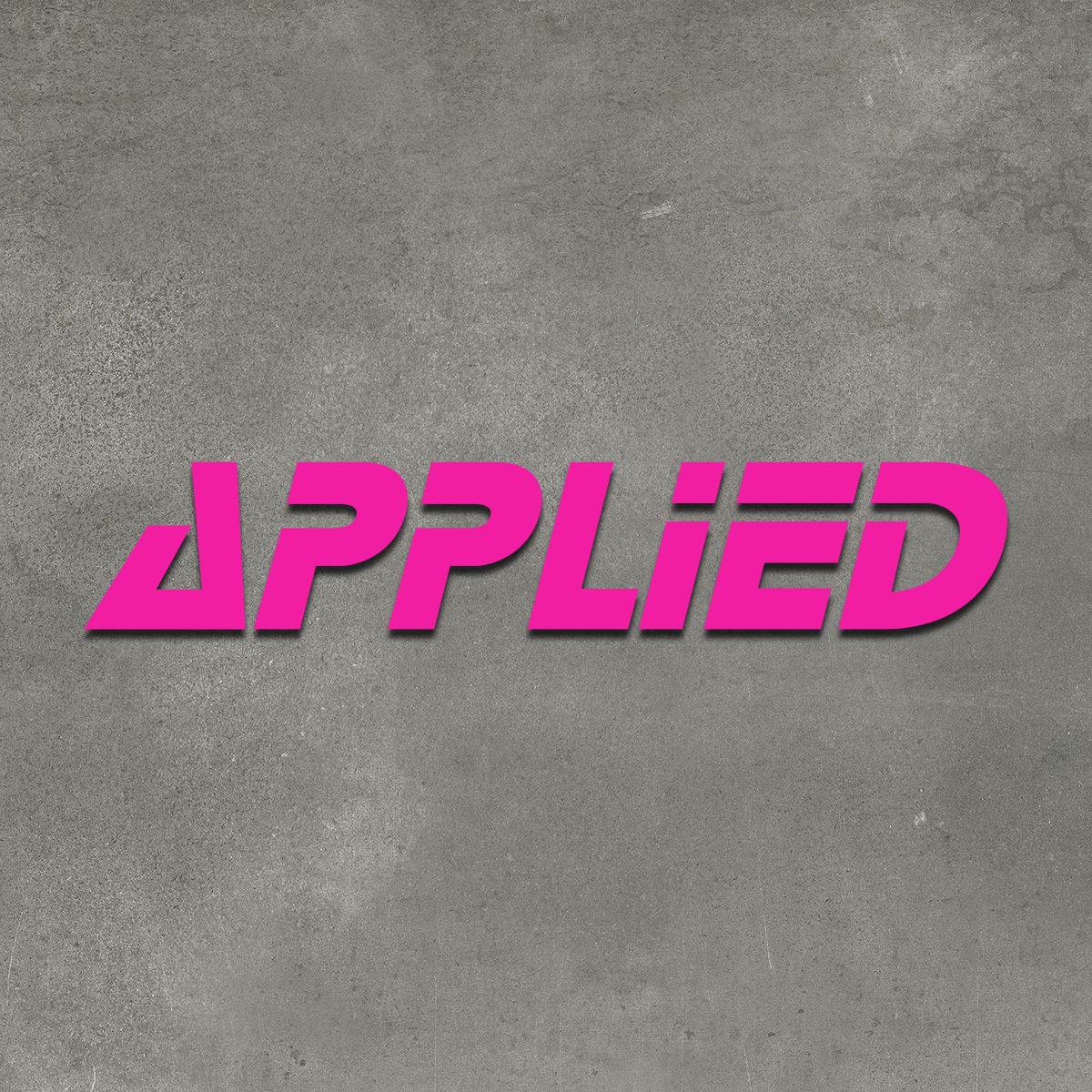 Applied Sticker