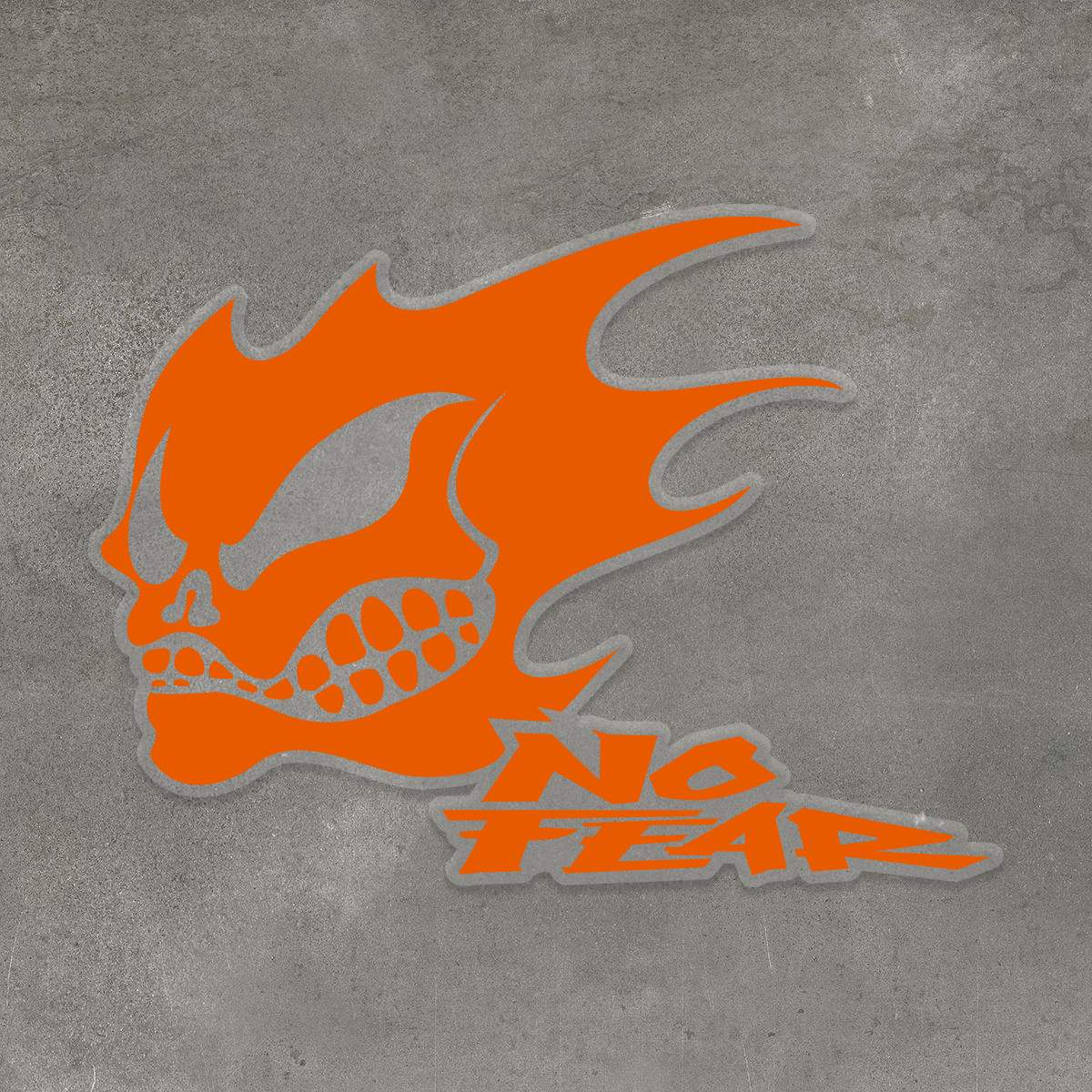 No Fear Sticker