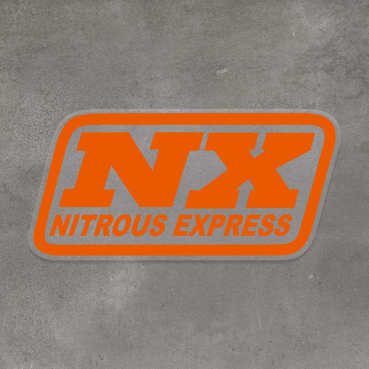 NX Nitrous Express Sticker