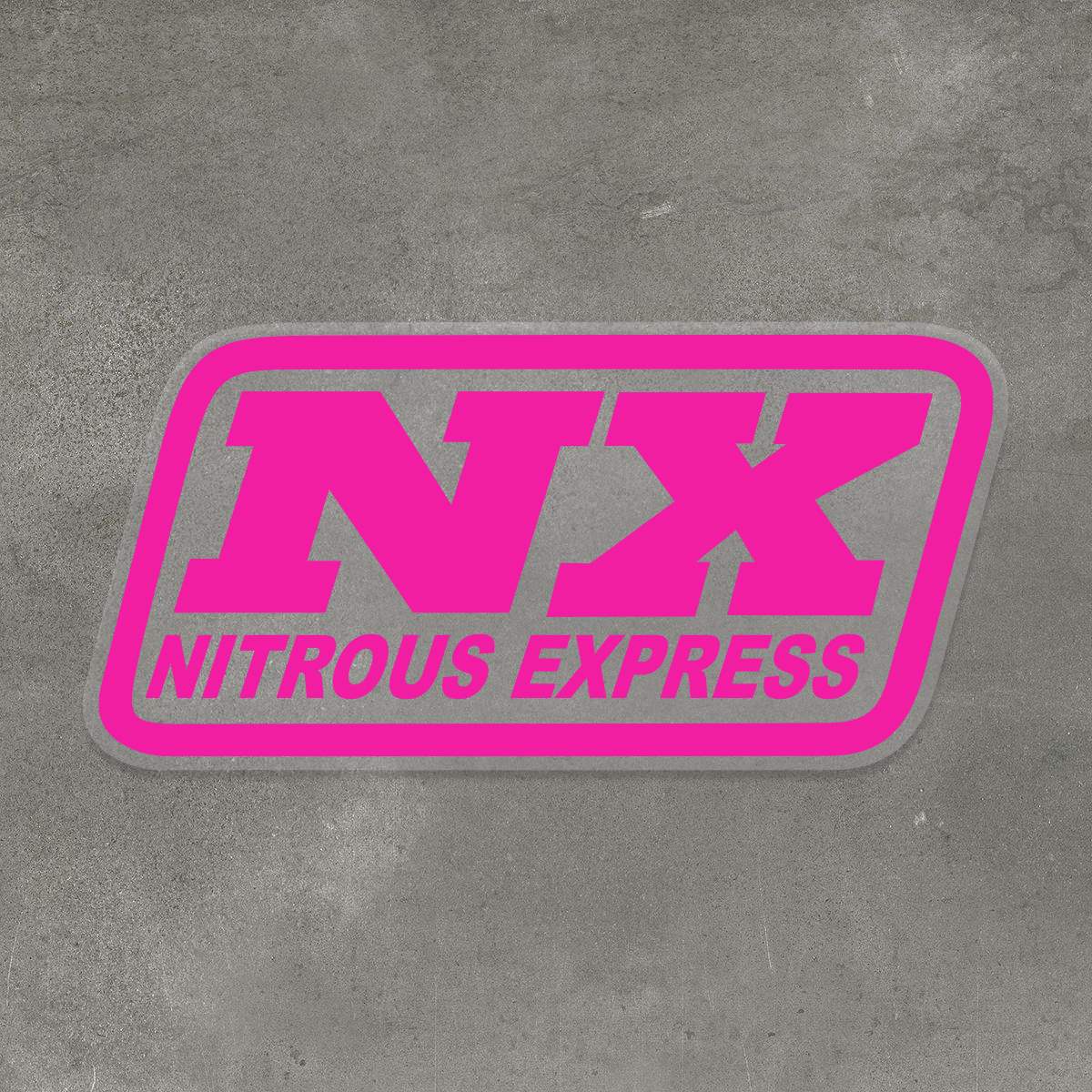NX Nitrous Express Sticker