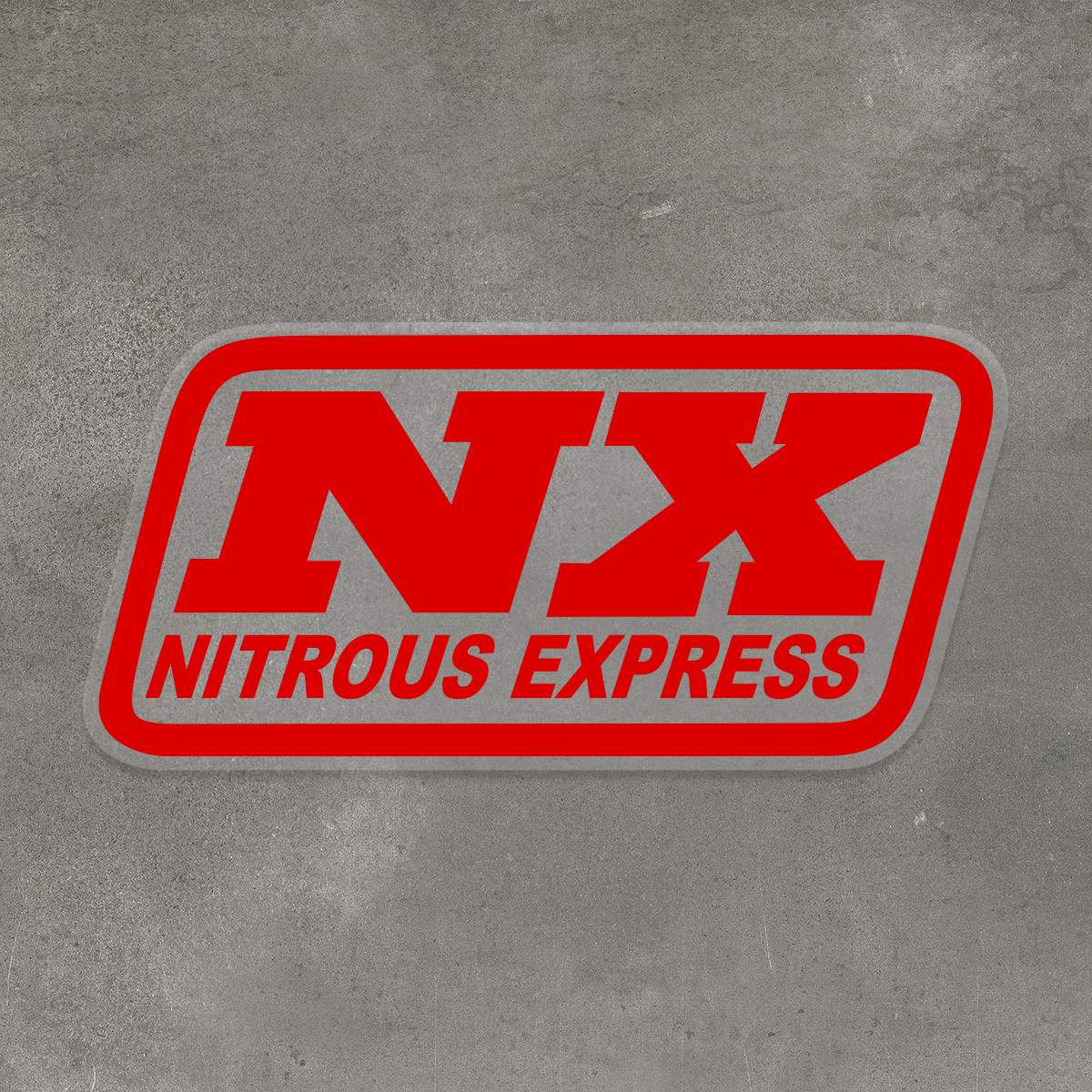 NX Nitrous Express Sticker
