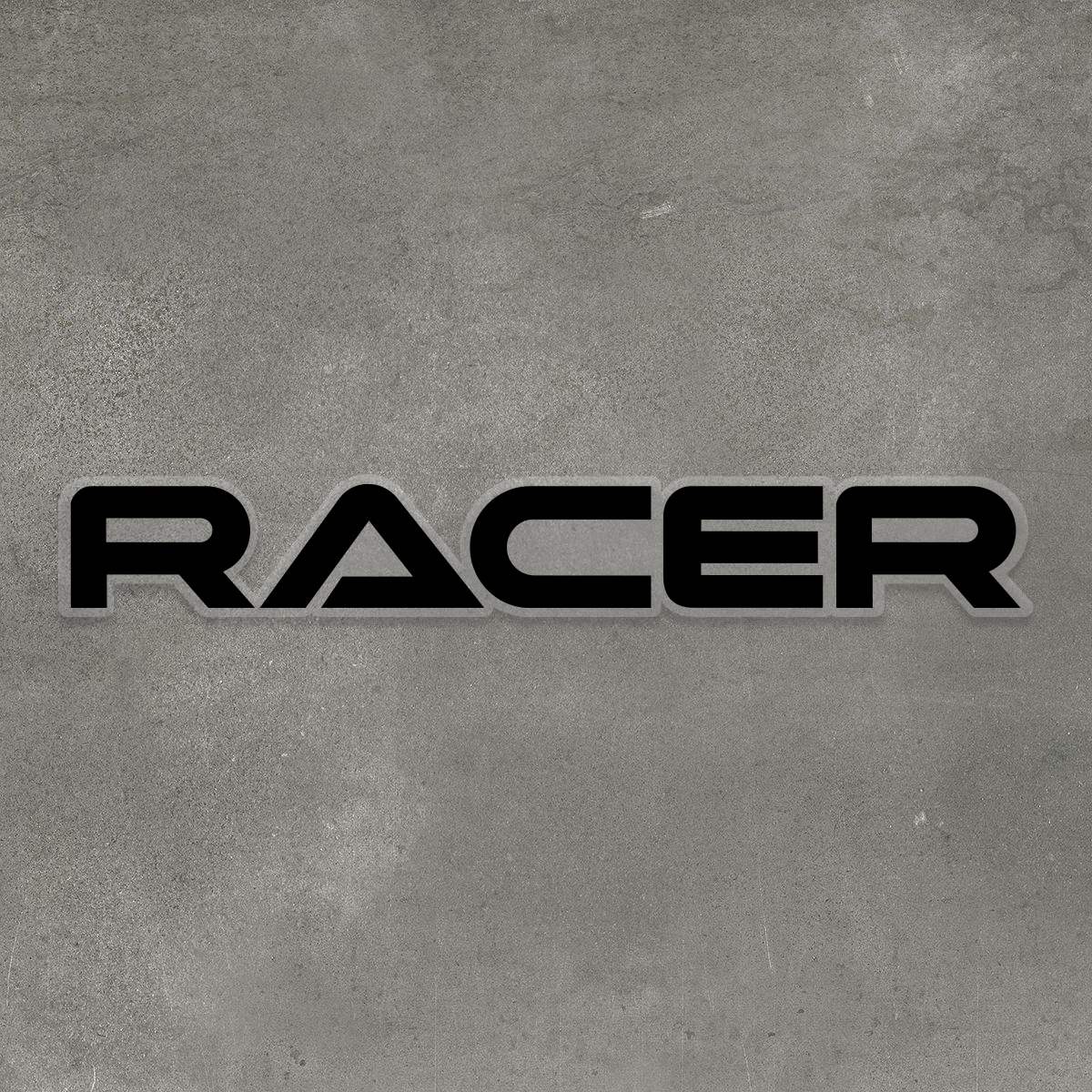Racer Sticker