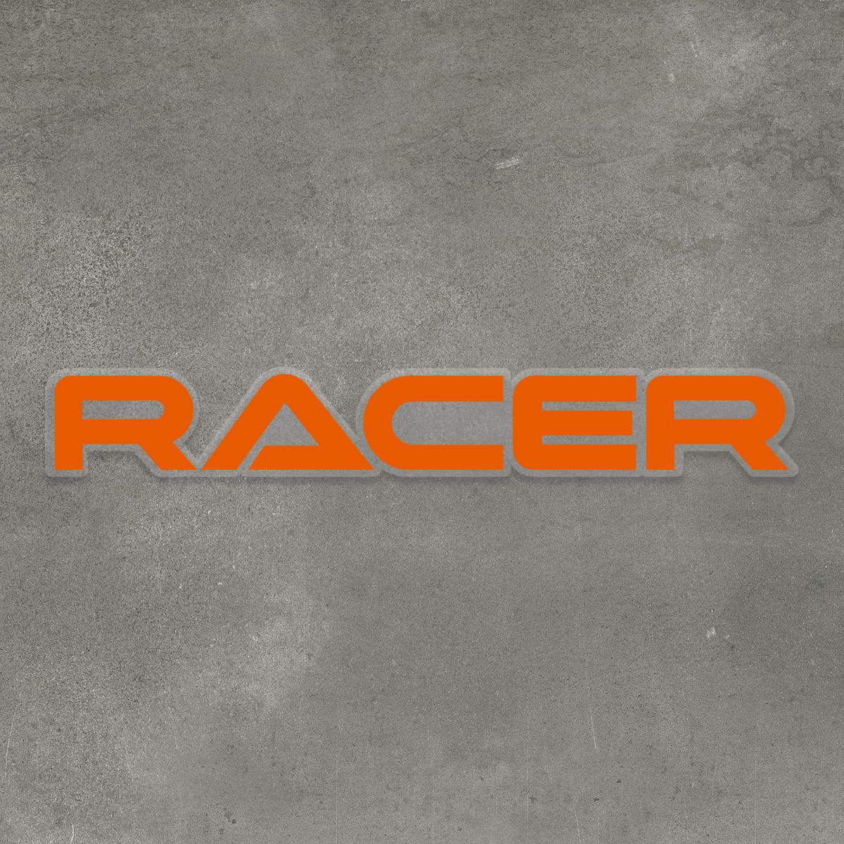 Racer Sticker