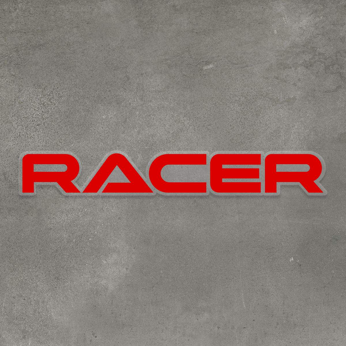 Racer Sticker