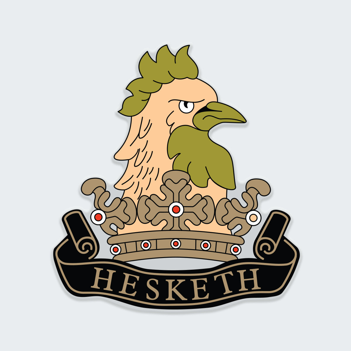 Hesketh Sticker