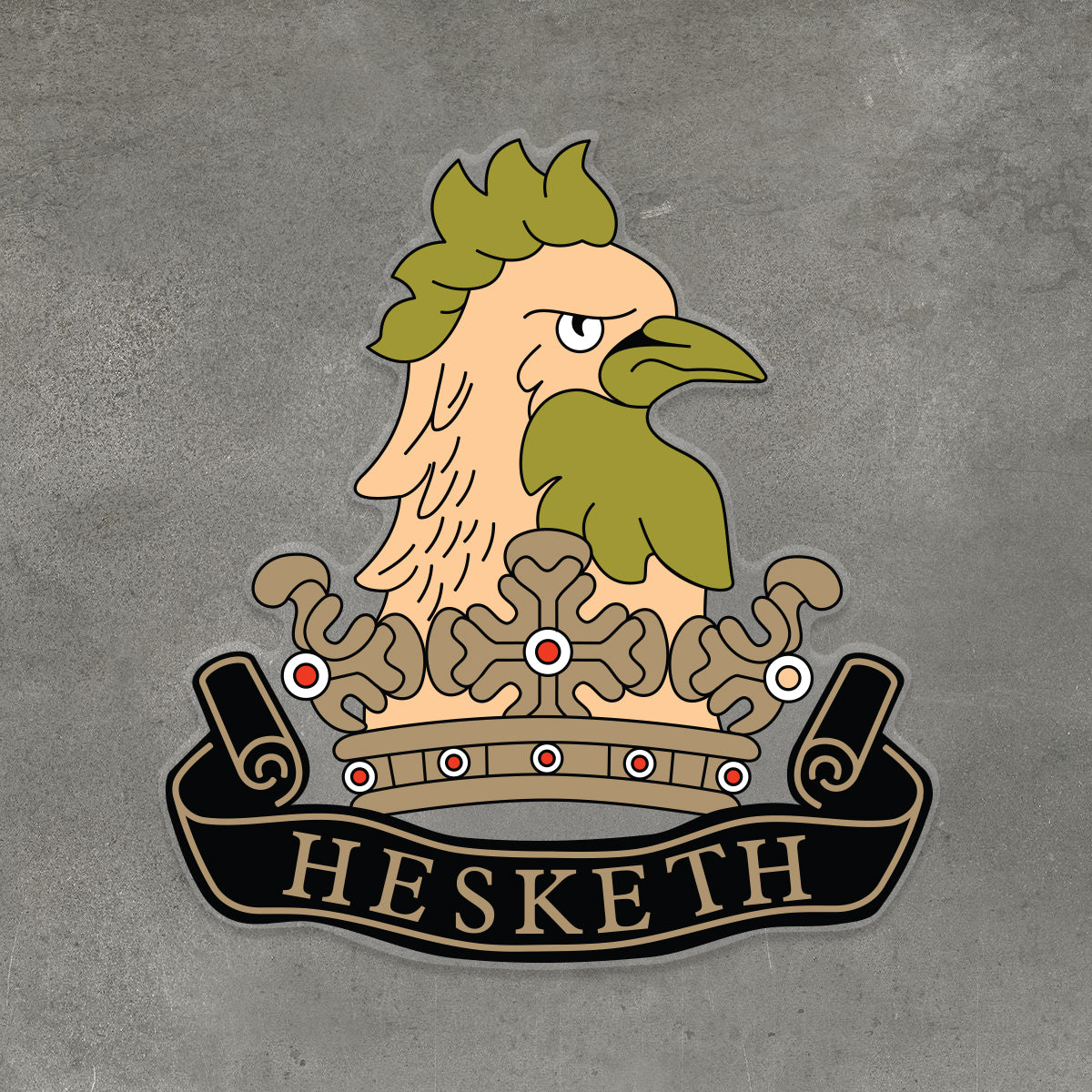 Hesketh Sticker