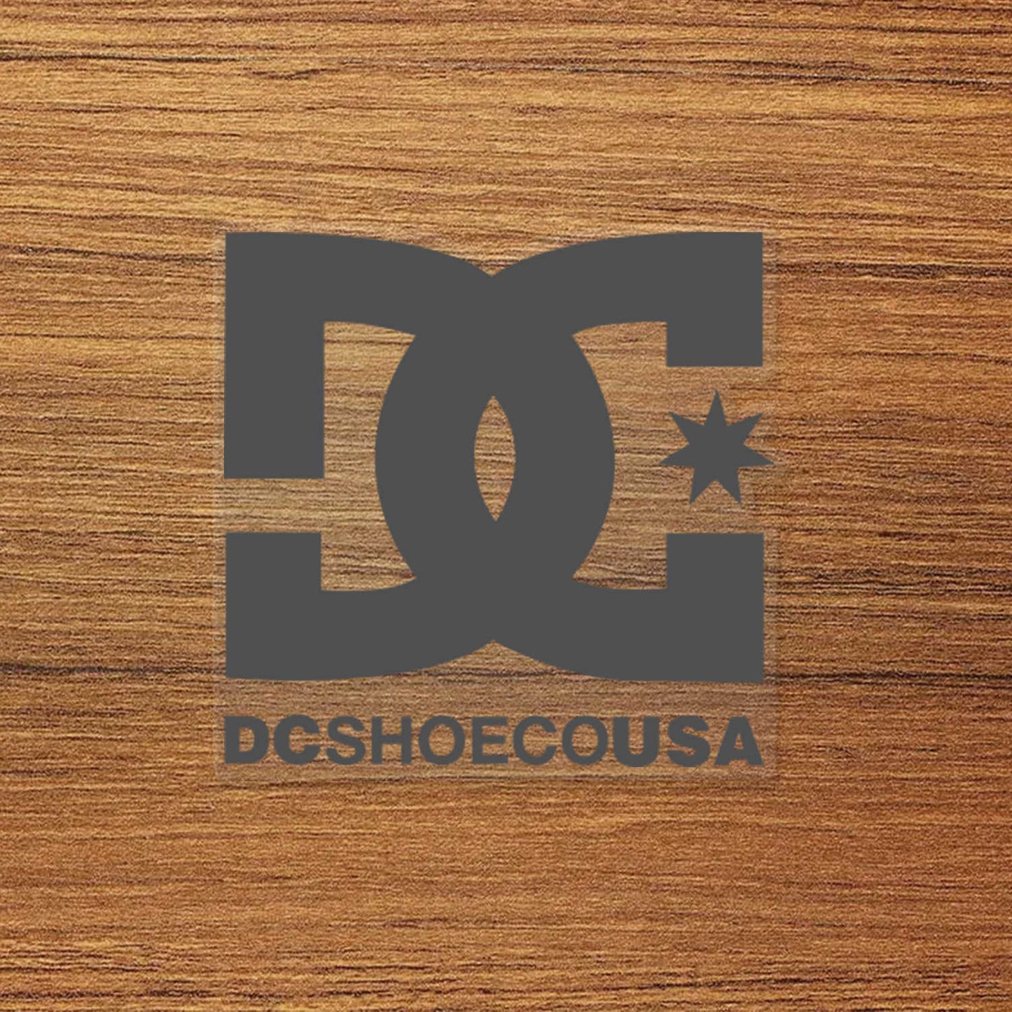 DC Shoes Skateboard Logo Vinyl Decal Sticker – Waterproof & Durable