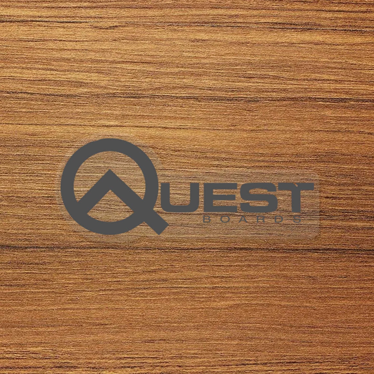 Quest Boards Skateboard Logo Vinyl Decal Sticker – Waterproof & Durable