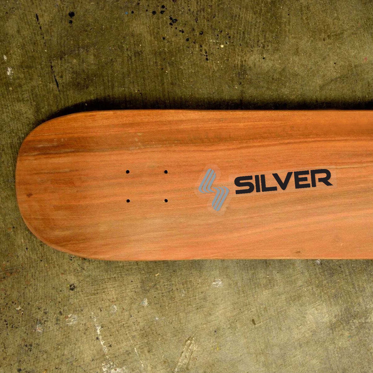 Silver Trucks Skateboard Logo Vinyl Decal Sticker – Waterproof & UV Resistant