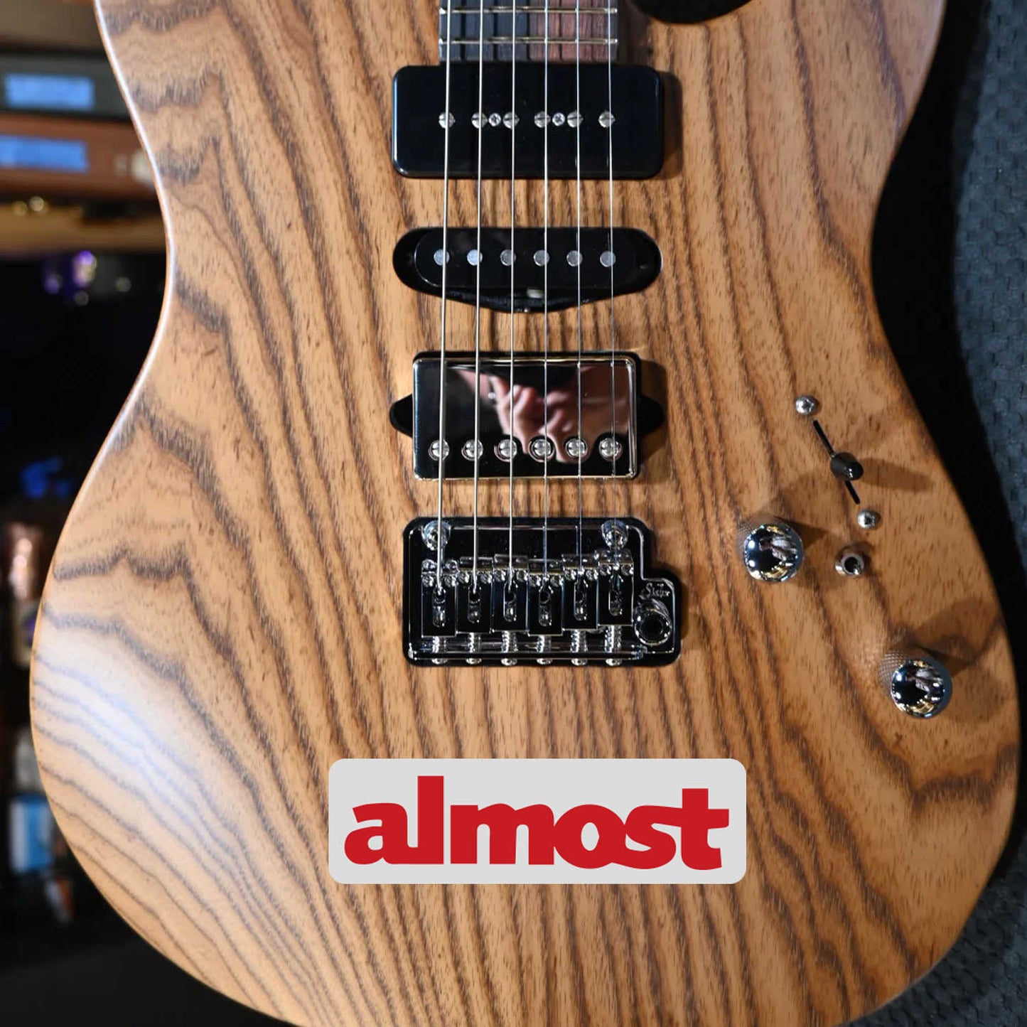 Almost Red Bar Skateboard Logo Vinyl Decal Sticker – Waterproof & UV Resistant