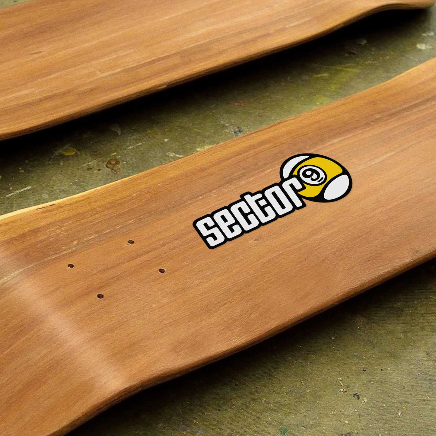 Sector 9 Skateboard Logo Vinyl Decal Sticker – Waterproof & UV Resistant