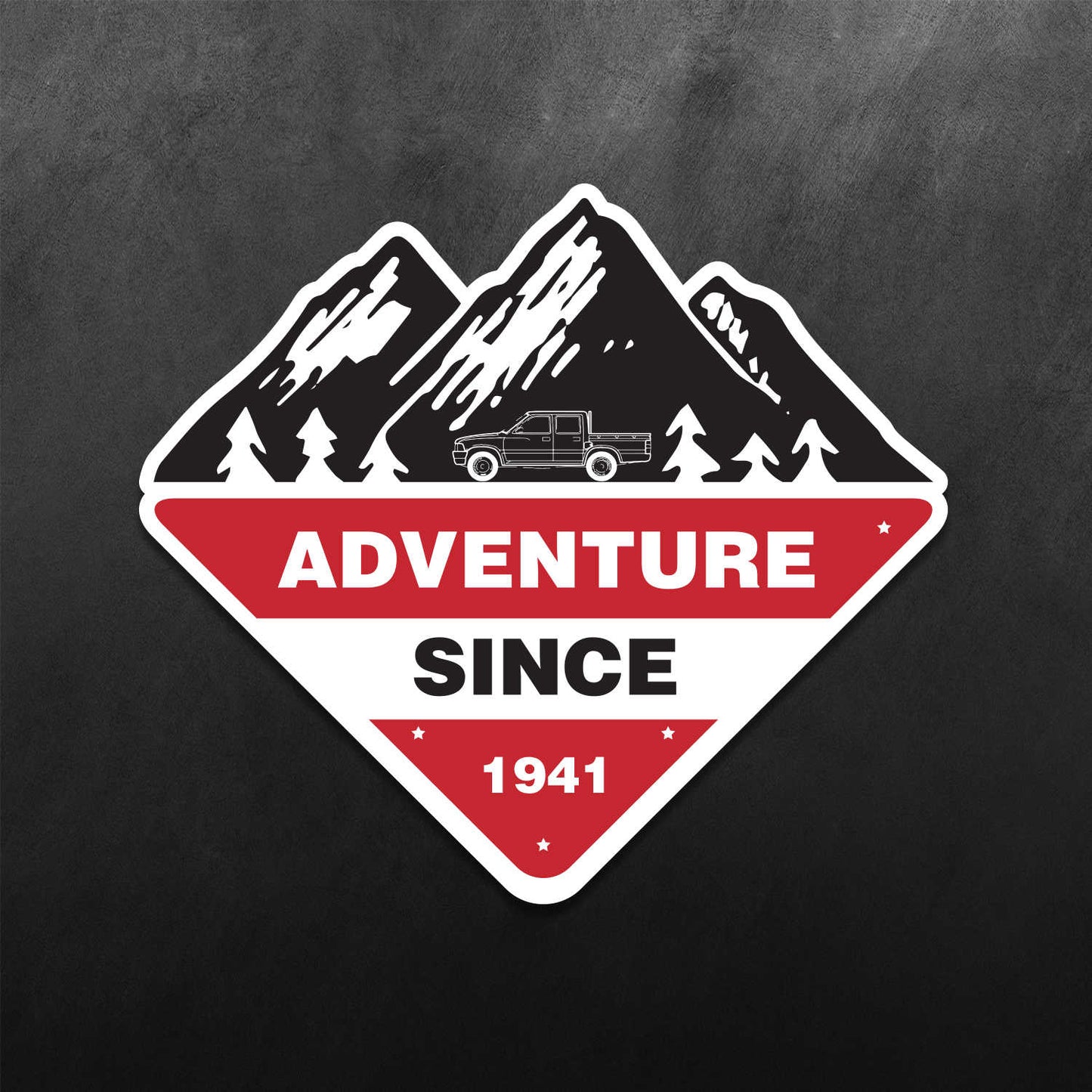 Toyota Adventure Since 1941 Sticker