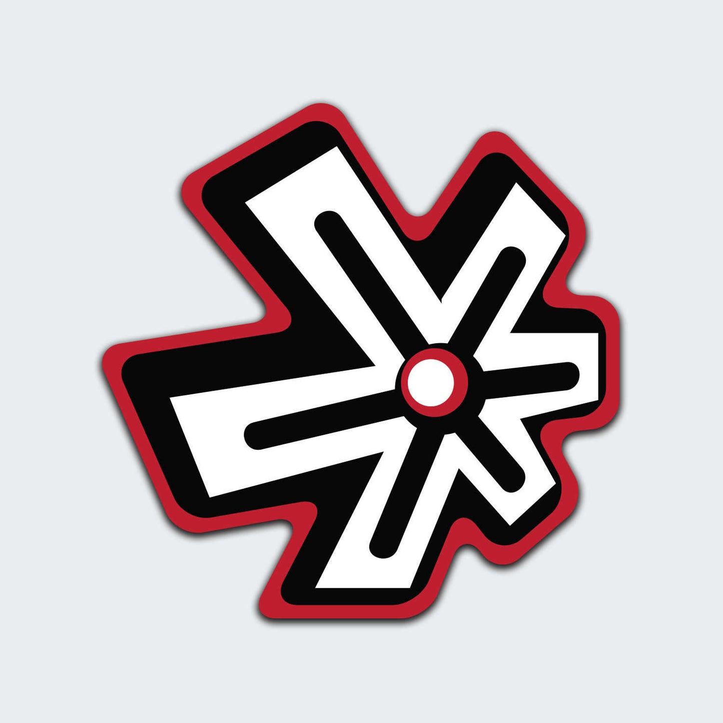 Aasterisk Logo Sticker