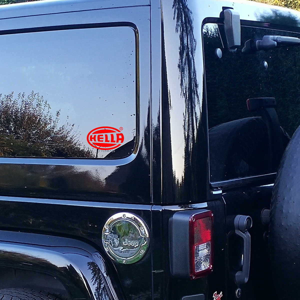 Hella Sticker