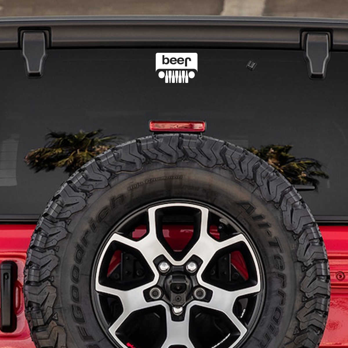 Jeep Beer Sticker