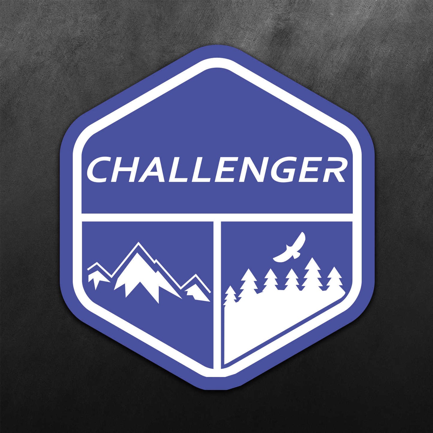 Mountain Adventure Sticker for Challenger
