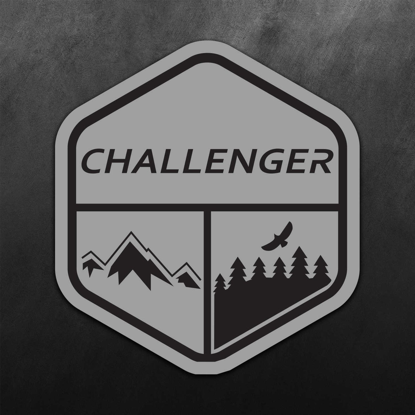 Mountain Adventure Sticker for Challenger