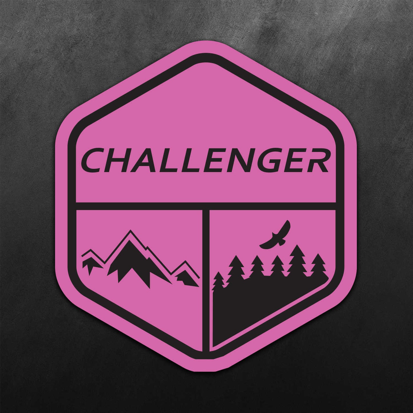 Mountain Adventure Sticker for Challenger