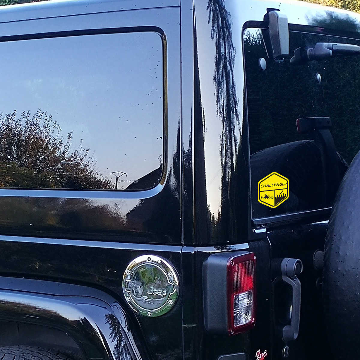 Mountain Adventure Sticker for Challenger
