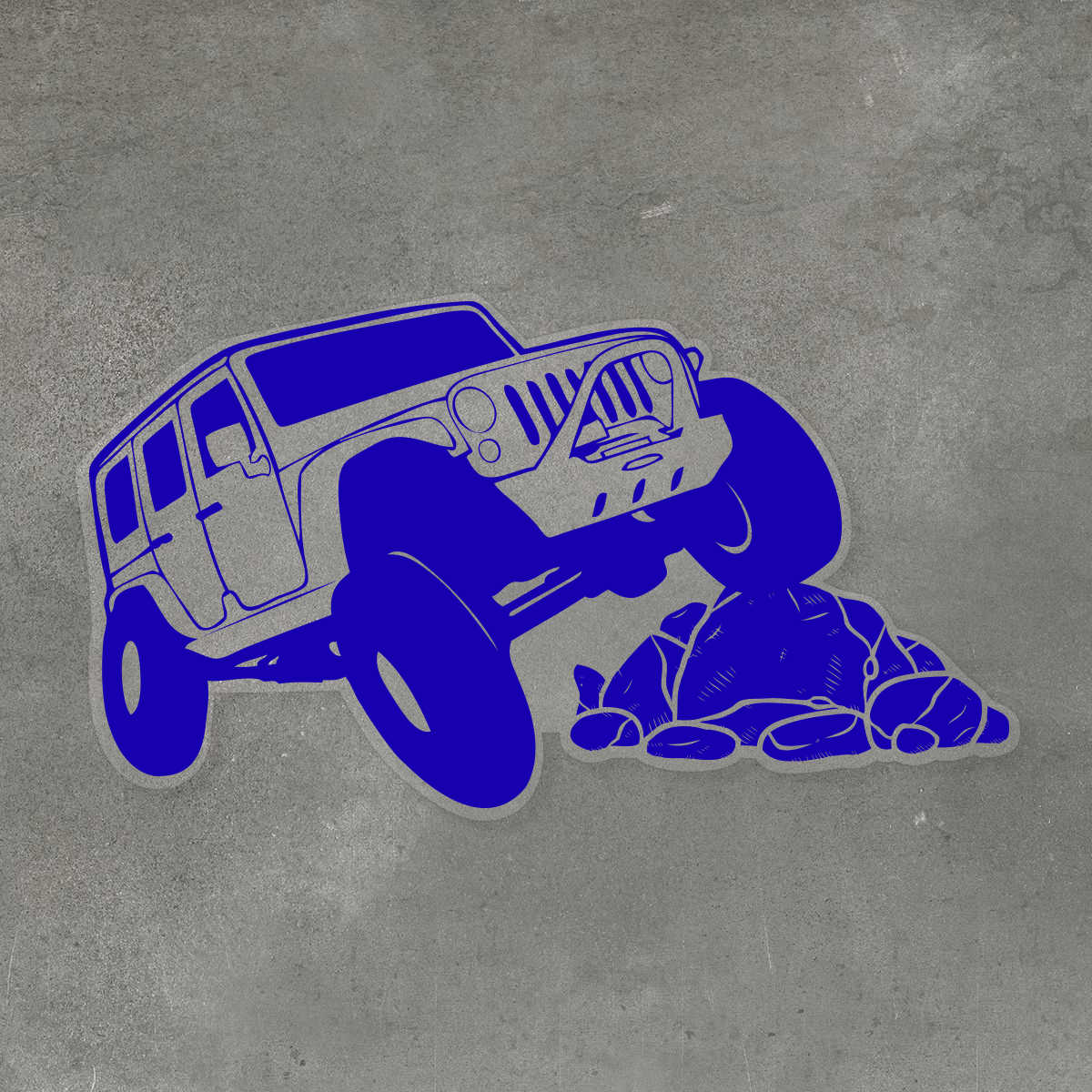 Jeep Rock Sticker