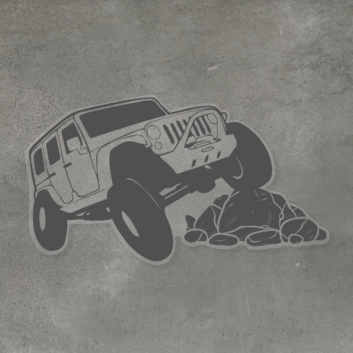 Jeep Rock Sticker