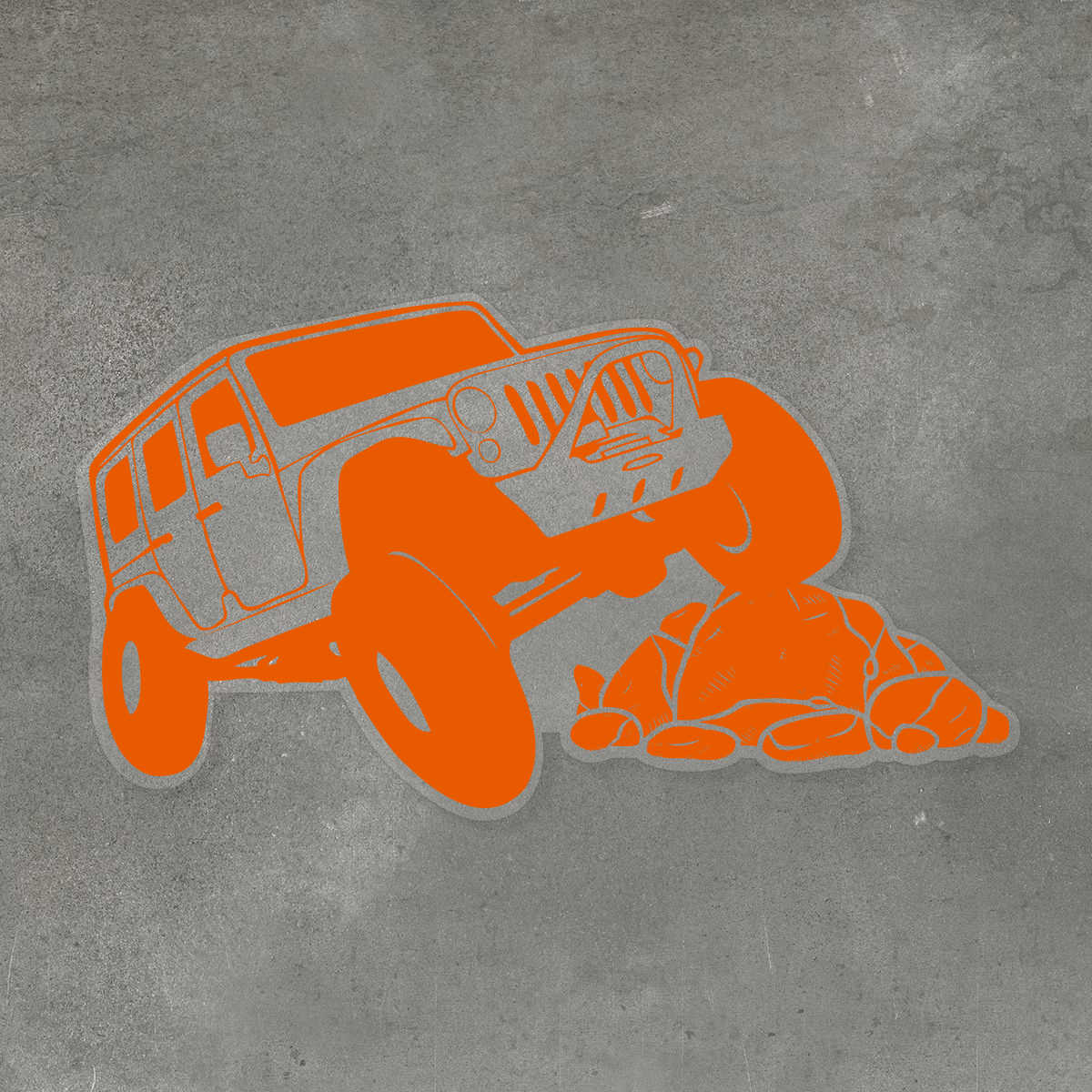 Jeep Rock Sticker