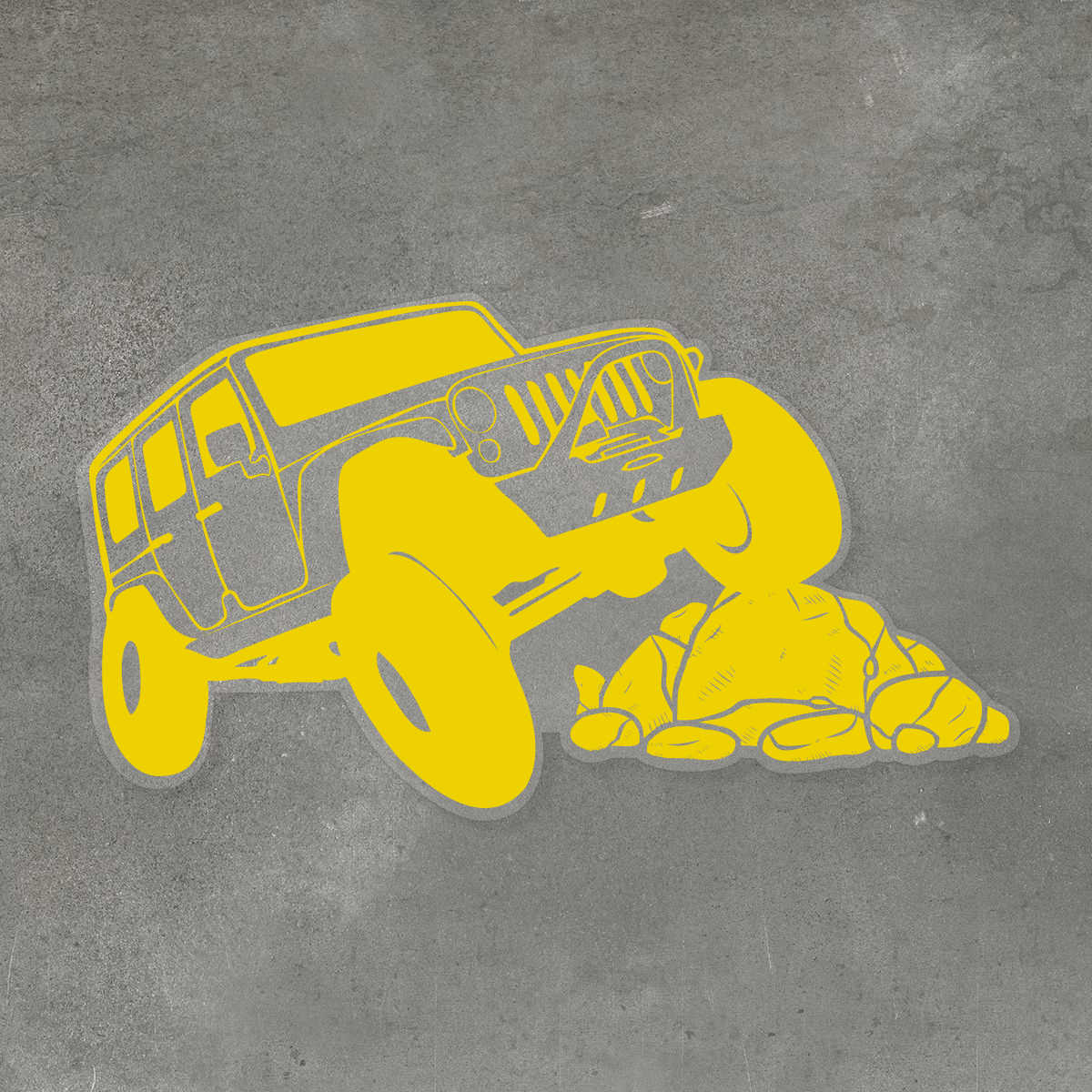 Jeep Rock Sticker