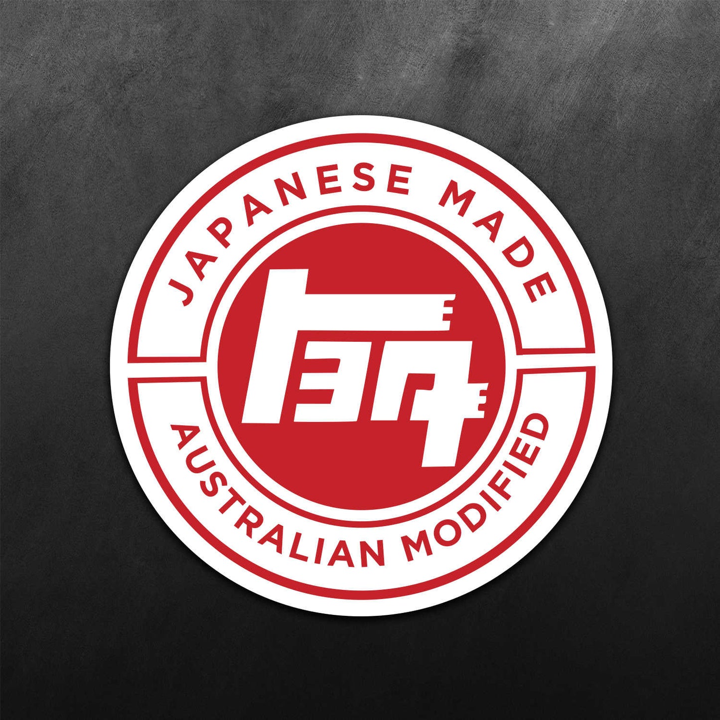 Japanese Made Australian Modified Sticker for Toyota