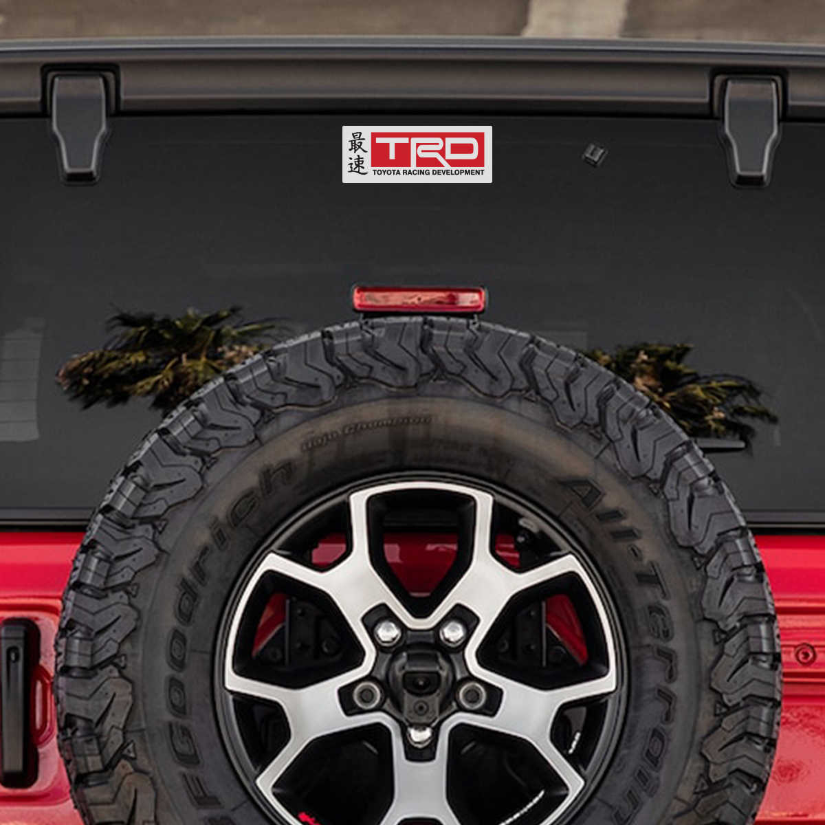 Toyota Racing Development Sticker