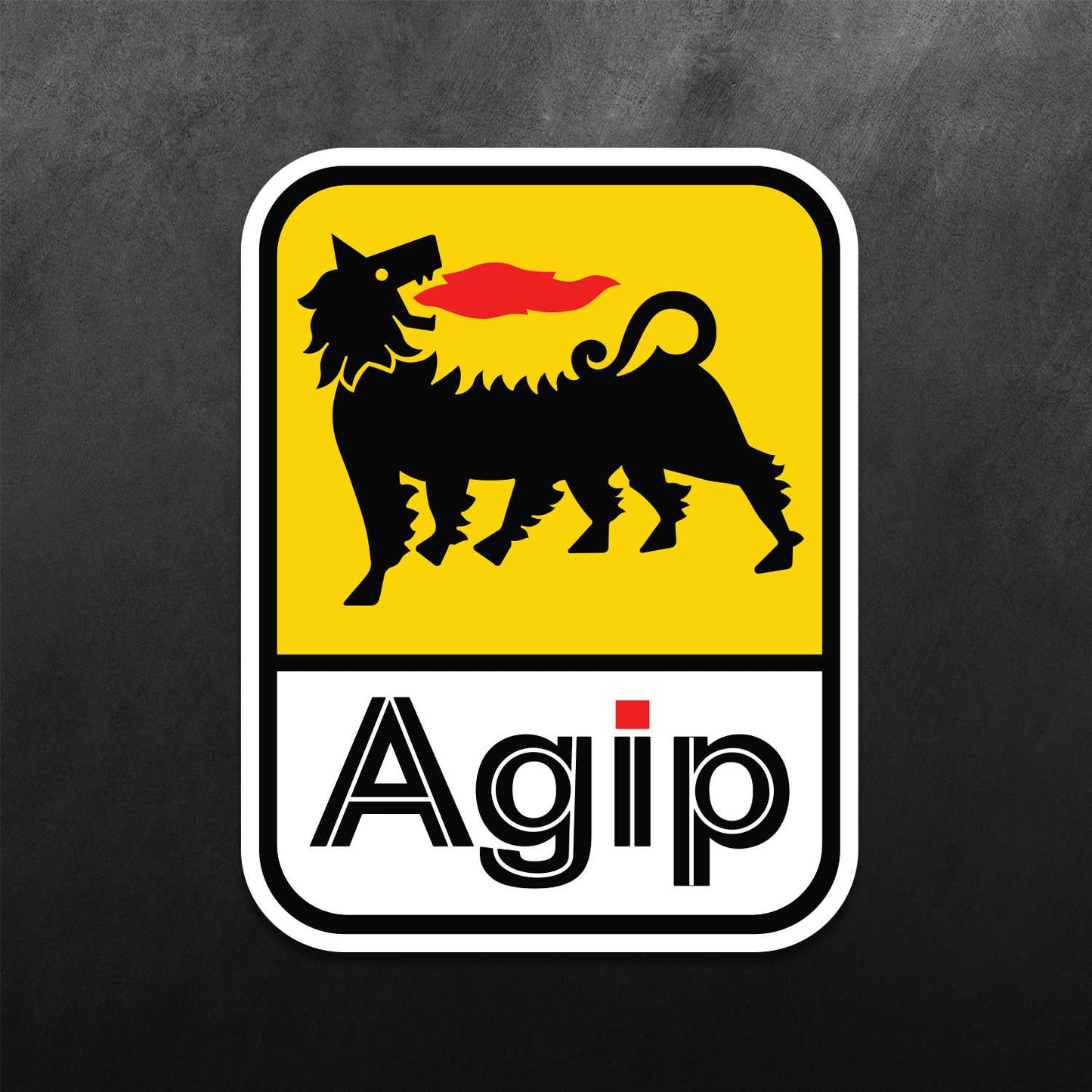 Agip Oil Sticker