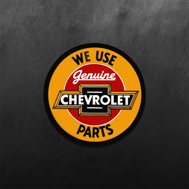 Genuine Parts Sticker for Chevrolet