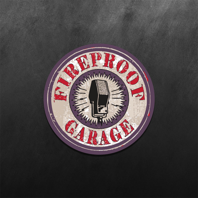 Fireproof Garage Sticker
