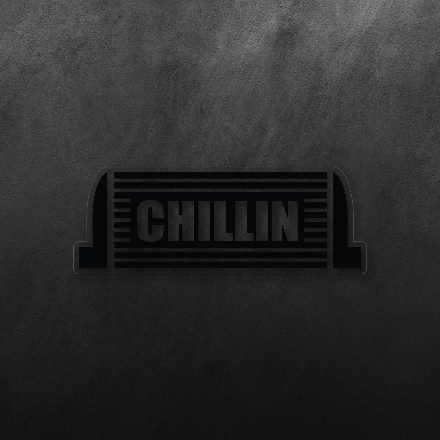 Chillin Sticker