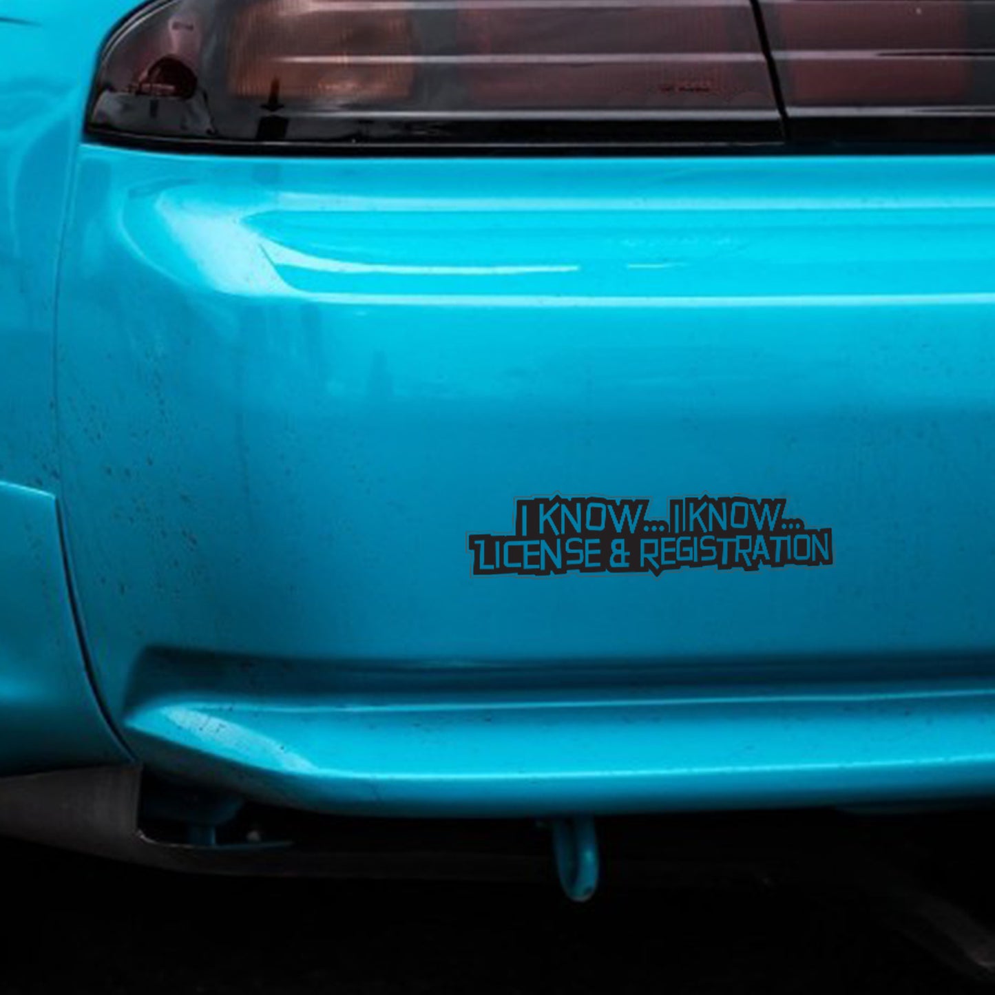 I Know, I Know Sticker