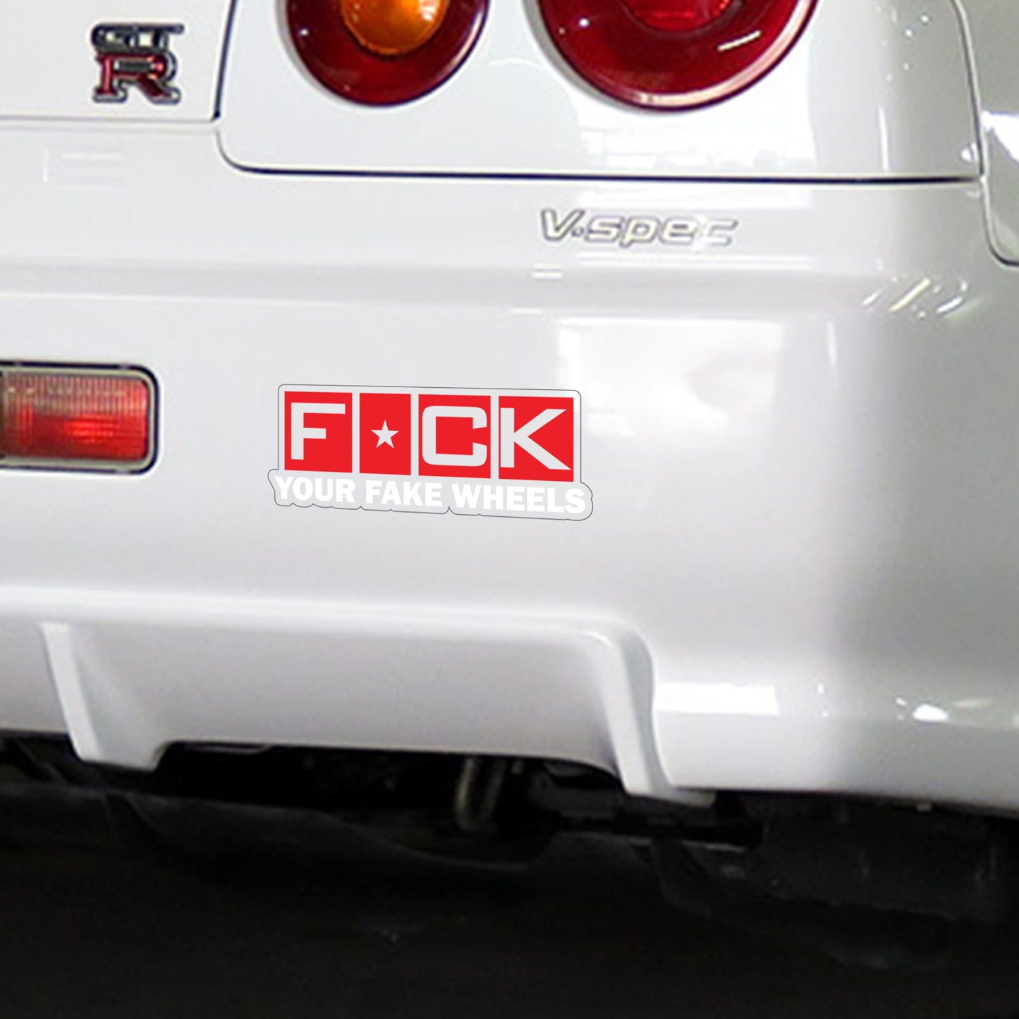 Fuck Your Fale Wheels Sticker