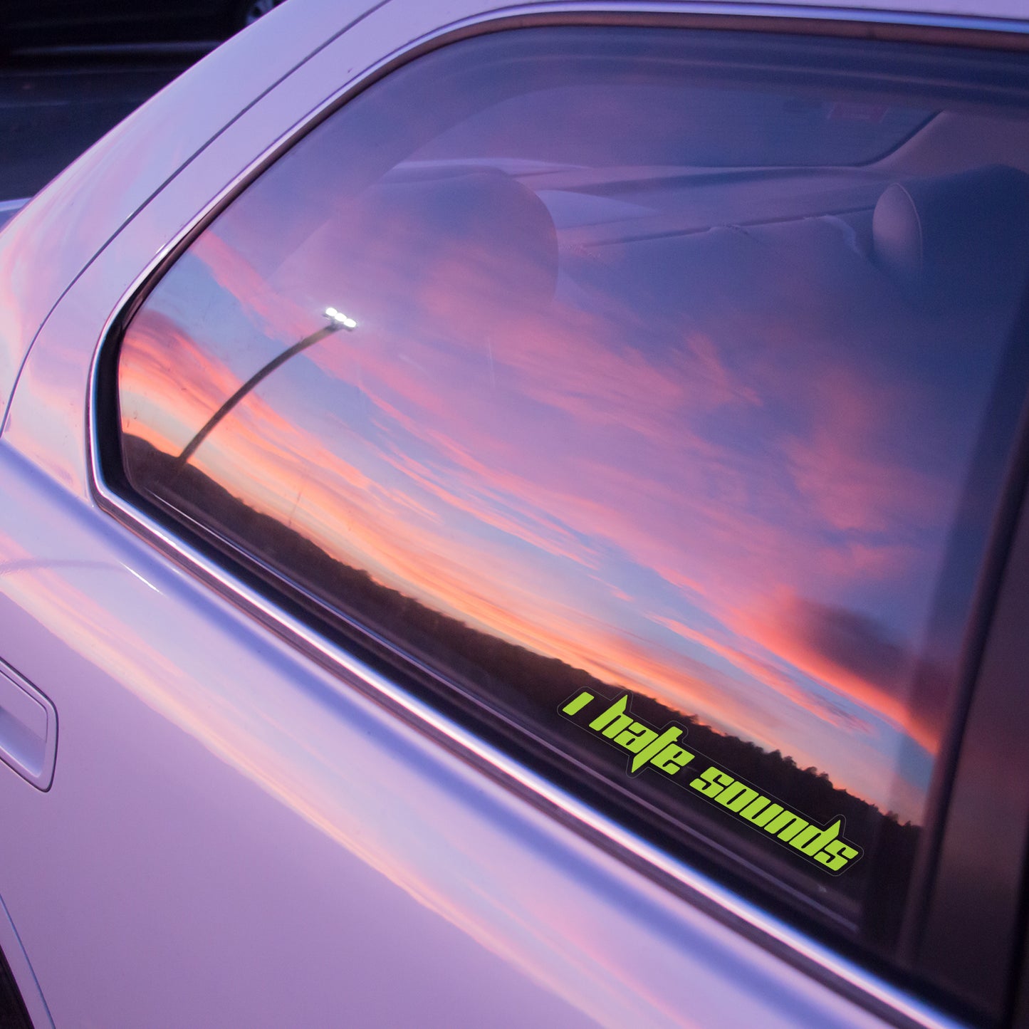 I Hate Sounds Sticker
