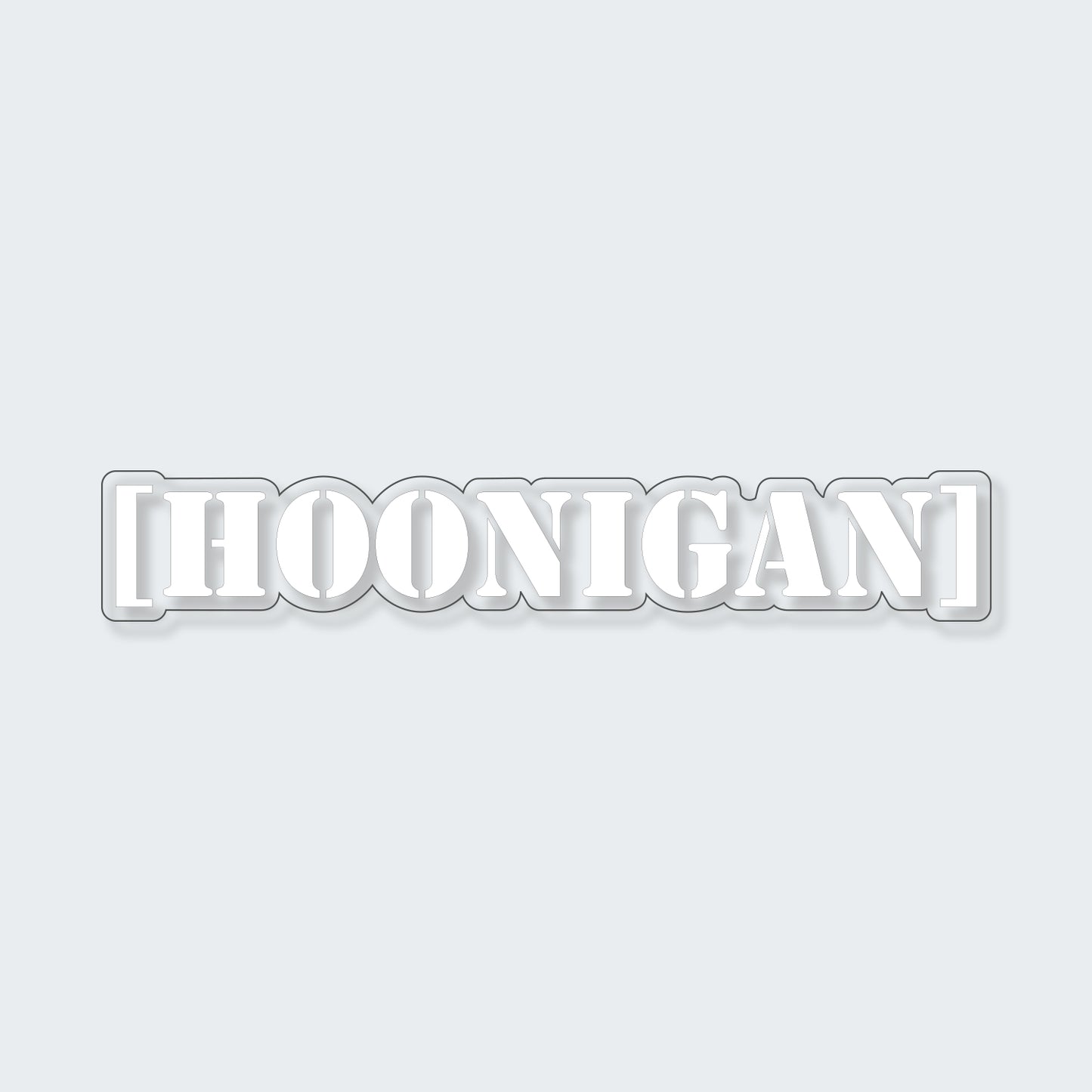 Hoonigan Sticker